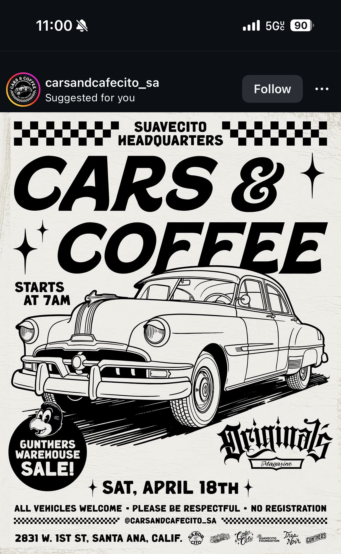 Cars & Cafecito at Suavecito Headquarters