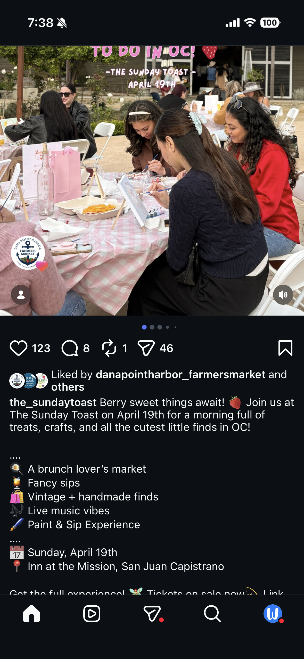 The Sunday Toast — Spring Market