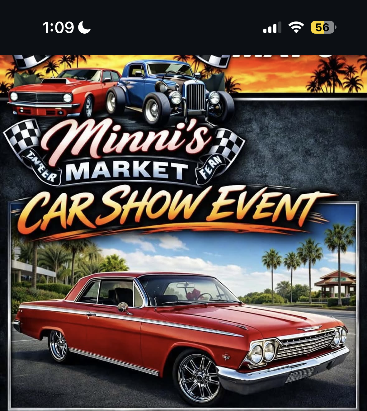 Minni's Market Car Show