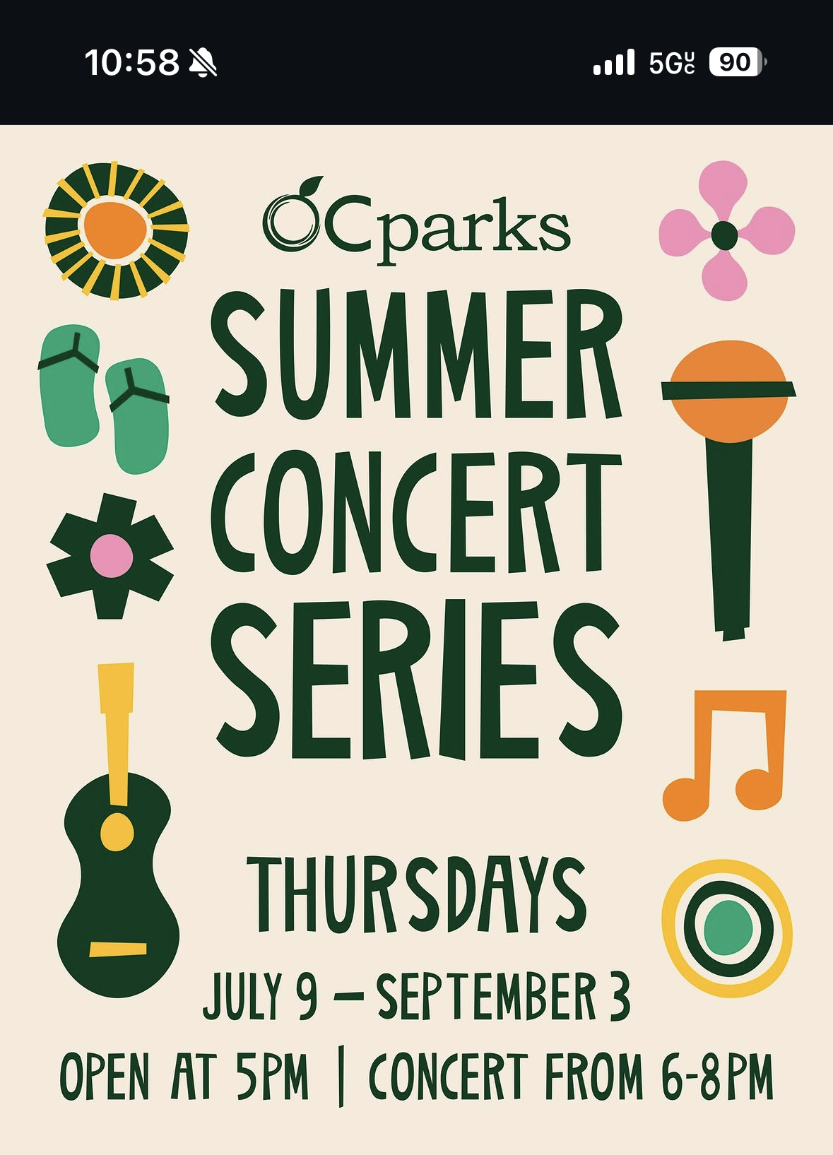 OC Parks Summer Concert Series: Family Style