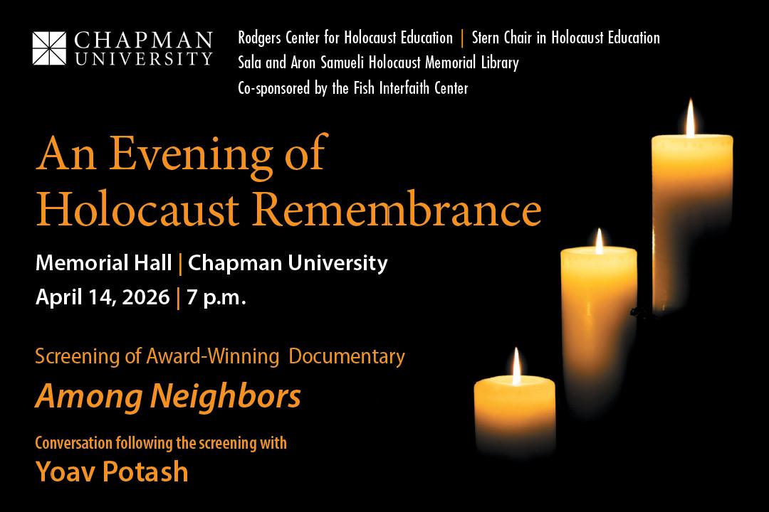 An Evening of Holocaust Remembrance