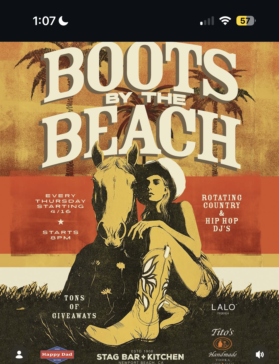 Boots by the Beach
